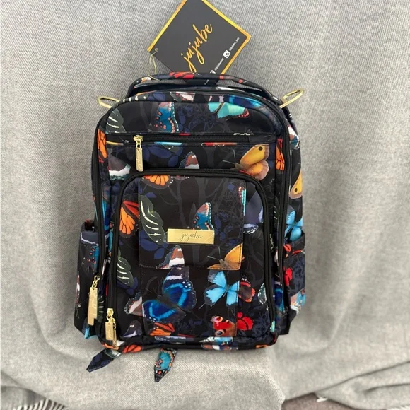 Jujube Butterfly Print Backpack - Picture 1 of 16